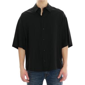 CAMICIA OVER NERO